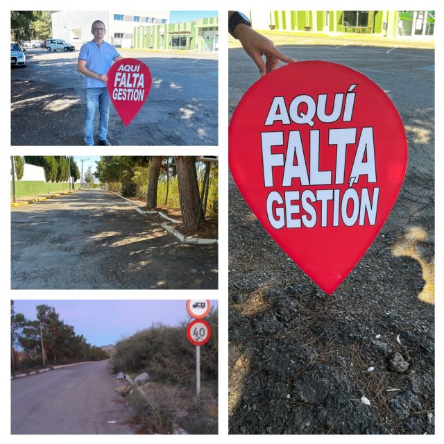 Continua la campaña del PSOE de Puerto Lumbreras 'aquí falta gestión'