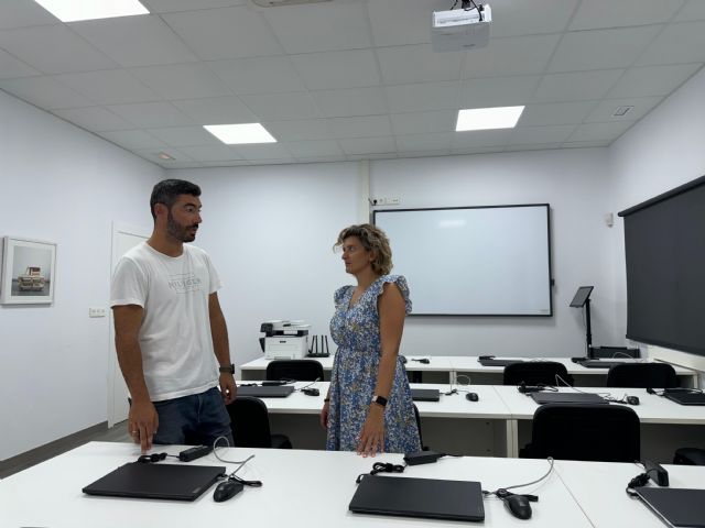 El Ayuntamiento de Puerto Lumbreras finaliza los trabajos de mejora y acondicionamiento del aula formativa para el empleo situada en el CEILUM